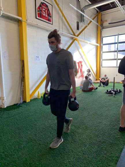 January Client of the month, Connor Huff!