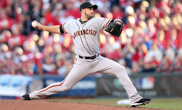 George Kontos pitching in MLB